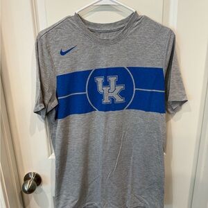 Nike Gray and Blue UK T-Shirt